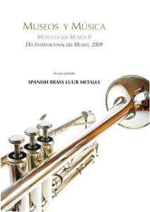 Portada del d&iacute;ptico 'Museos y M&uacute;sica'- D&iacute;a Internacional del Museo - 2009.